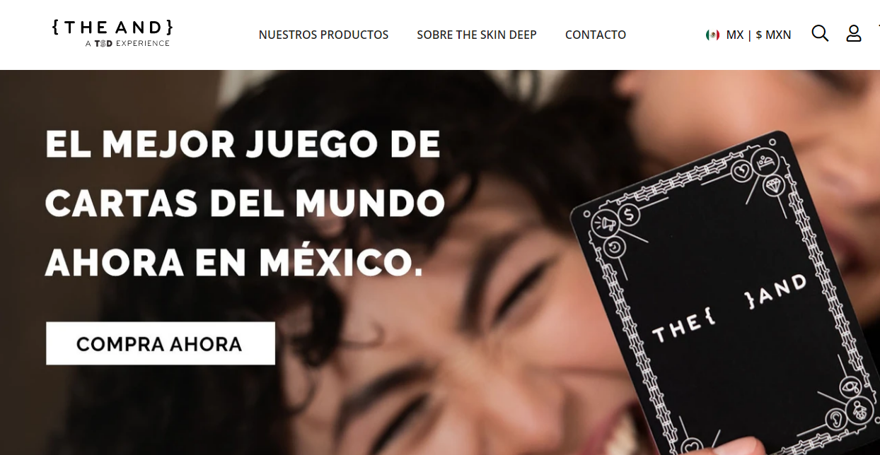 Announcing The Launch Of Our New Website: {THE AND} Mexico