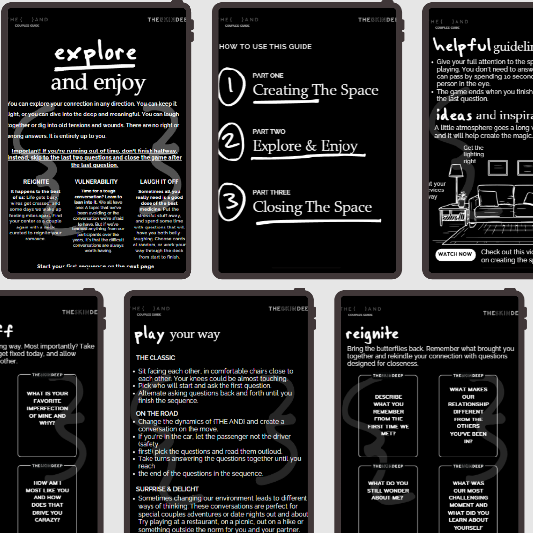 {THE AND} Couples Conversation Toolkit