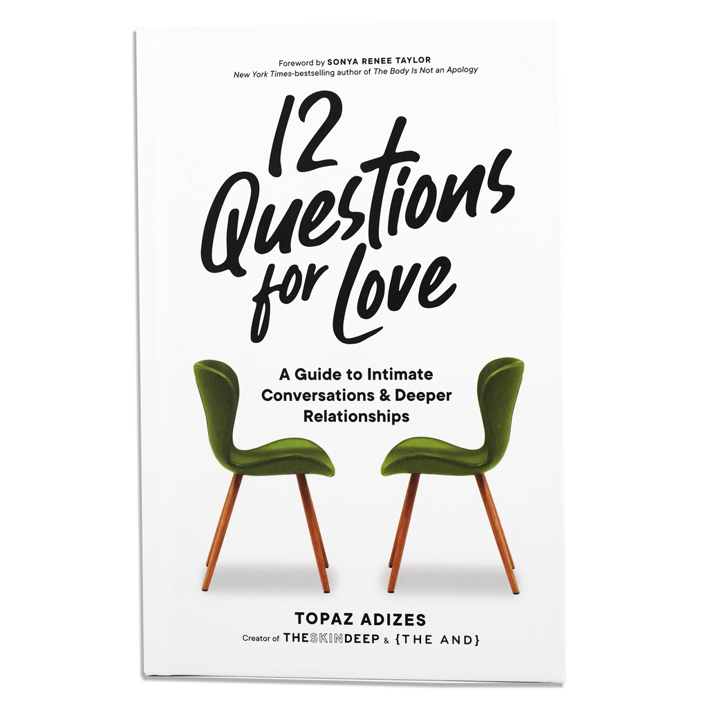 12 Questions For Love Book - A Guide To Intimate Conversations And Deeper Relationships