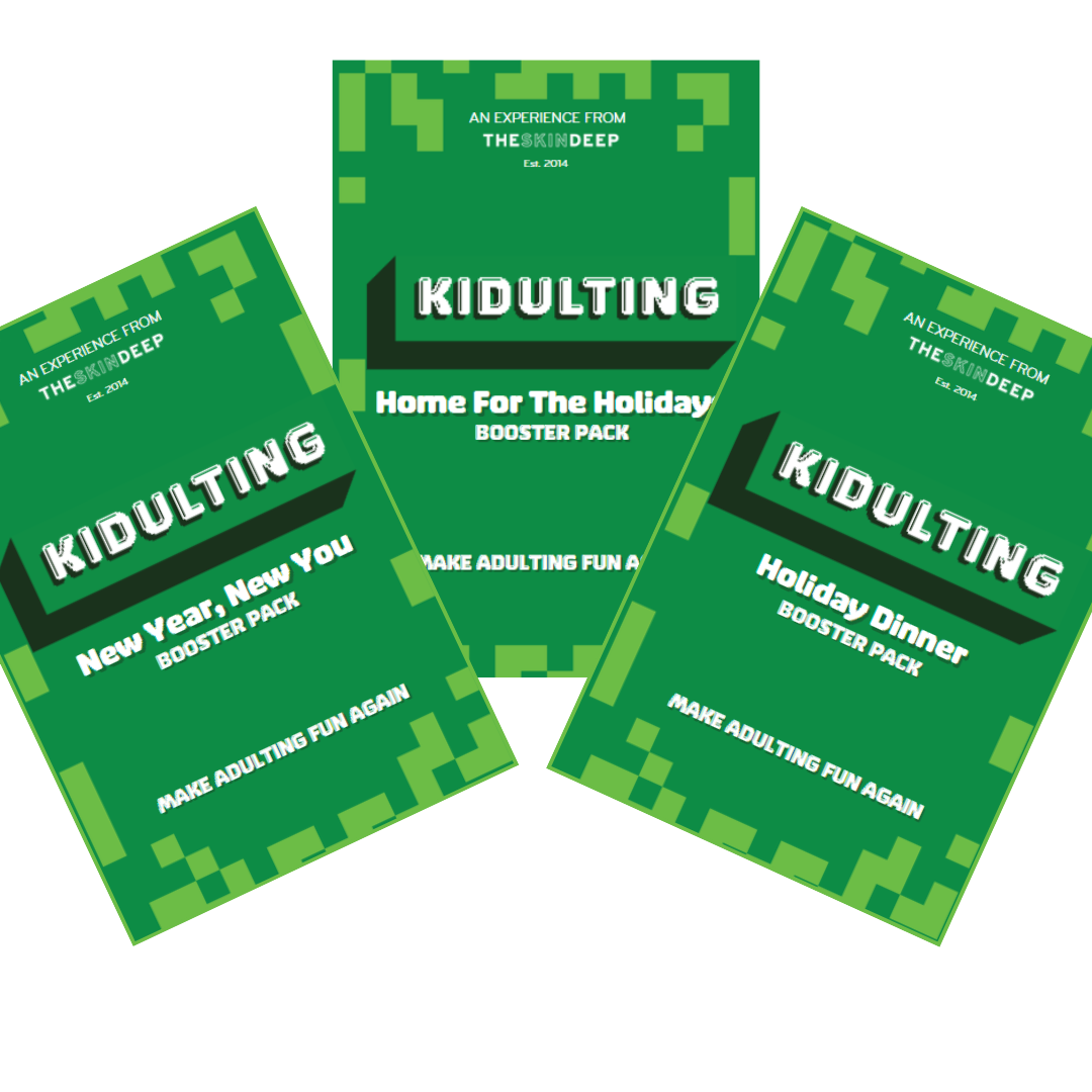 Kidulting Booster Packs: Holiday Editions