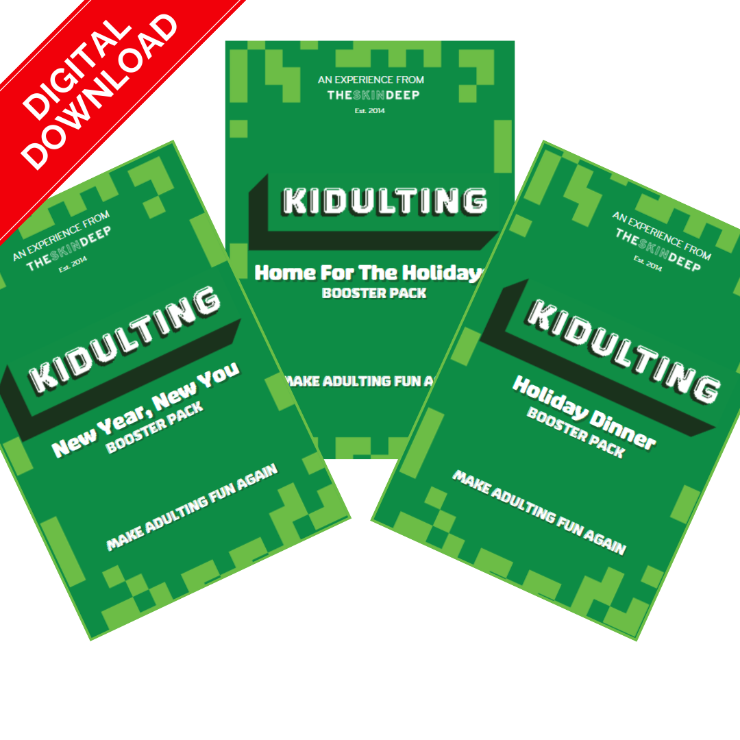 Kidulting Booster Packs: Holiday Editions