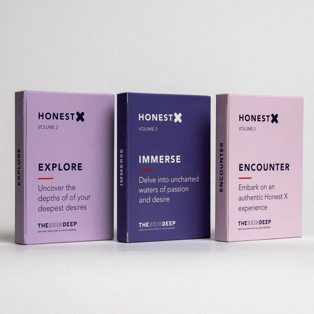 Honest X: Volume 2 Card Decks front three quarter